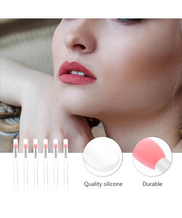 Buy 6pcs Silicone Lip Brush Set - Lipstick & Eyeshadow Applicators for Perfect Makeup | International Shipping - Buy Online on GoSupps.com