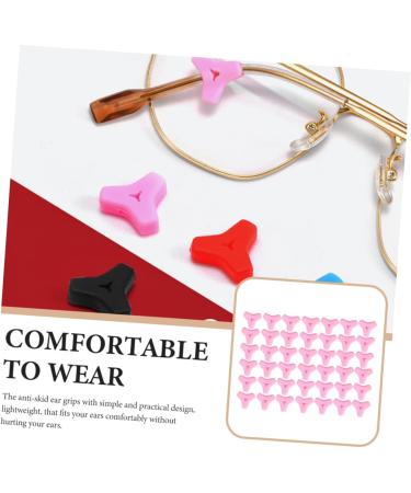 Uonlytech 80 Pair Anti-Slip Glasses Covers - Interchangeable Handle & Anti-Ear Frame for Secure Fit - Buy Online on GoSupps.com