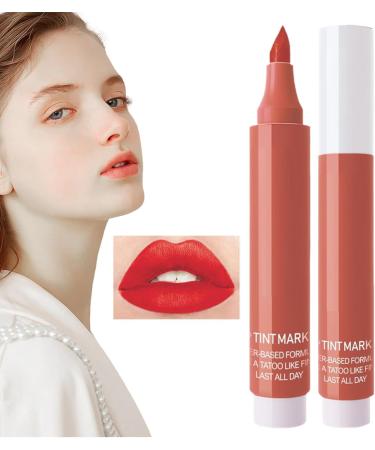  Generisch Lip coloring pen - Lip color marker - Liquid lip marker - Liquid lipstick - Moisturizing stains - Precise tip for lipstick makeup - Buy Online on GoSupps.com
