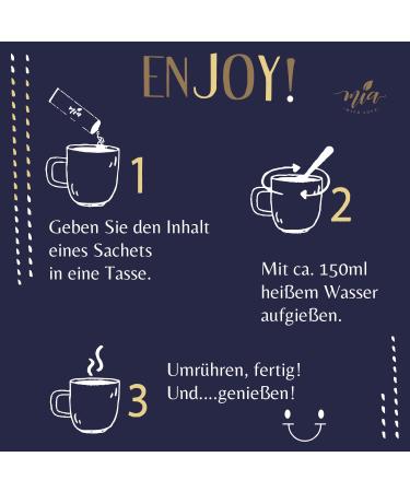 Mia Sweet Chai Chocolate Instant Milk Tea - 8 Pack (80 Cups) | Quick & Easy Soluble Drink Mix 250g - Buy Online on GoSupps.com