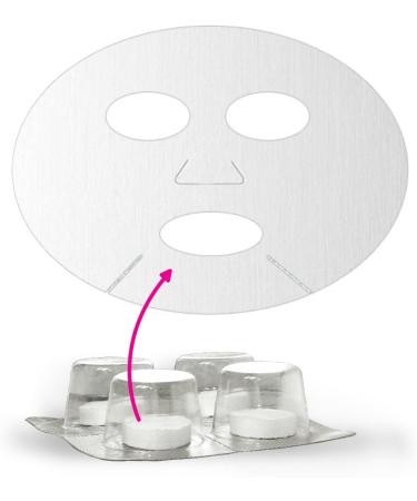 purePeel Natural fleece facial maskAHA fruit acid peeling serum 15pf 30 ml cloth masks set of 4 for oily skin and impurities suitable for all skin types - Buy Online on GoSupps.com