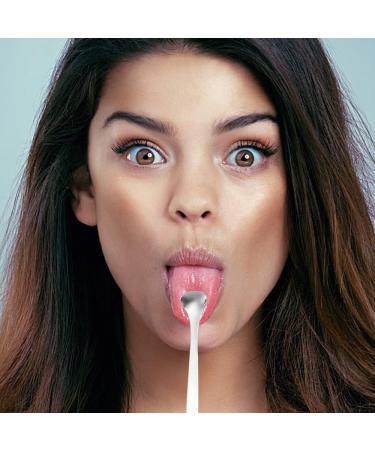 Buy Xixiran Stainless Steel Tongue Scraper Set - 3 Metal Cleaners for Adults | Best Tongue Brush for Oral Hygiene - Buy Online on GoSupps.com