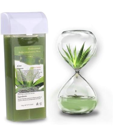  Fyearfly Roll-on Wax Cartridge 100g Hair Removal Wax Cartridge Hair Removal Cream Beeswax Roll-on Wax (Aloe vera) - Buy Online on GoSupps.com