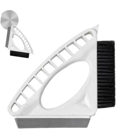 ROCKIA Window Cleaner Tool - 3-in-1 Window Track Cleaner Multifunctional | Cleaning Brush Set with Hangable Design for Kitchen Bathroom - Buy Online on GoSupps.com