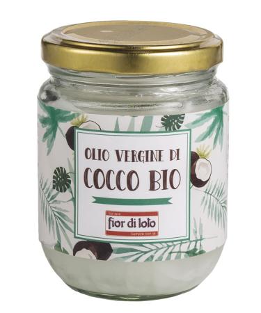 Fior di Loto Lotus Flower Virgin Coconut Oil 180 g Pack of 3