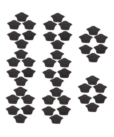 FOMIYES 24 Pairs Cuttable Half Size Stickers Shoes Accessory Heel Shoe Grips Liner Sneaker Heels Heel Liner Protector High Heels Invisible Heel Sticker Sports Shoes Women's Heel Pad Sponge