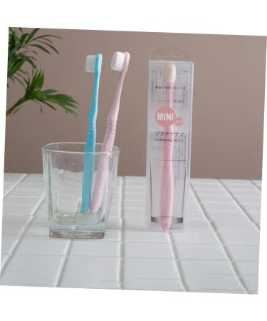 2-Pack Coal Toothbrushes - Extra Soft Micro Travel Toothbrush for Gentle Oral Care | Ideal for Pregnant Women & Postpartum Use - Buy Online on GoSupps.com