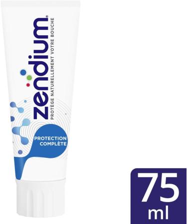Zendium Toothpaste Complete Protection - Pack of 2 (2 x 75 ml) | International Shipping Available - Buy Online on GoSupps.com
