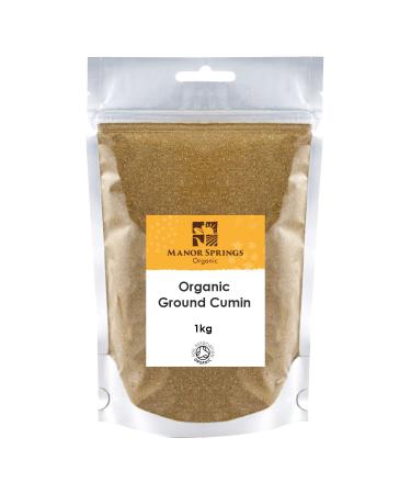 Organic Ground Cumin 1kg by Manor Springs Organic
