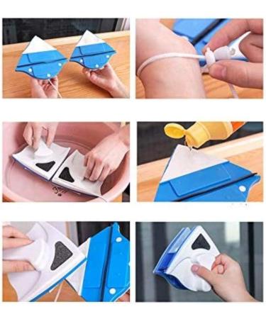 QTYUERGK Double-Sided Window Cleaner Magnetic Glass Wiper Glass Cleaning Cleaning Tool Cleaners - Buy Online on GoSupps.com