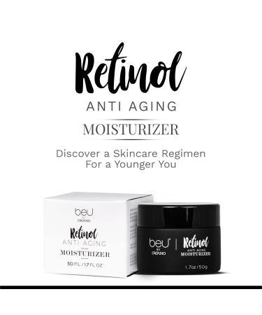 Retinol Anti-Aging Moisturizer 1.7 fl oz | Face Moisturizer with Manuka Honey Apricot Kernel Oil & Vitamin E - Best Anti-Aging Cream - Buy Online on GoSupps.com
