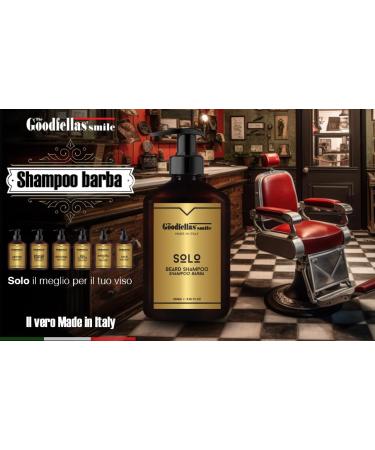 Goodfellas Nourishing Beard Shampoo 250ml - Made in Italy | Sandalwood & Mandarin | International Shipping - Buy Online on GoSupps.com