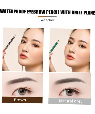 Mikinona 12pcs Lip Liner Eyeliner Makeup Lipliner Eyebrow Pencil Makeup Accessory Lipliner Pencil Wooden - Buy Online on GoSupps.com