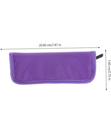 JEWEDECO Insulin Cooler Pack - Travel Storage Rack for Medications | Diabetic Insulin Cooler Case - Washable & Insulated | Purple 20x7cm - Buy Online on GoSupps.com