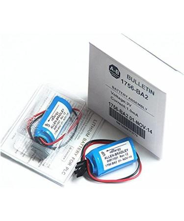 Pack of 6 - 3.0V 1800mAh 1756-BA2 PLC Battery Replacement for Allen Bradley 1756-BA2 & BR2/3A-AB - Non-Rechargeable International Shipping Available - Buy Online on GoSupps.com