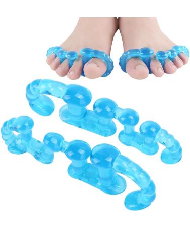 Garosa Toe Separators - 2 Pairs | Toe Spacers for Overlapping Toes | Toe Straightener for Kids, Women, Men - Buy Online on GoSupps.com