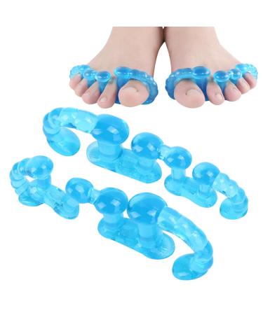 Ymiko Toe Separators: 2 Pairs Toe Spacers for Hammer Toe and Bunions - Buy Online on GoSupps.com