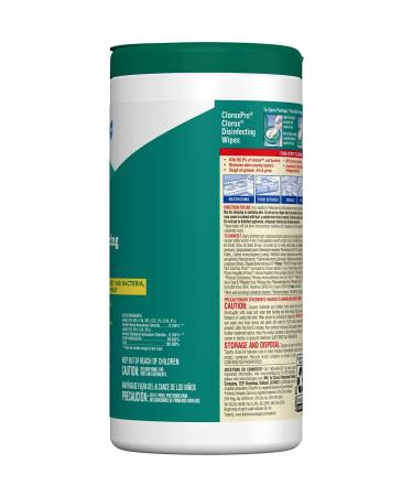 CloroxPro Disinfecting Wipes  Clorox Healthcare Cleaning and Industrial Cleaning  Clorox Disinfectant Wipes  Fresh Scent  75 Wipes - 15949 - Buy Online on GoSupps.com