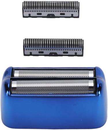 High-Quality Electric Trimmer Head Foil - Stainless Steel Replacement Trim Foil for Perfect Fit (Blue) | Spiral Surfaces & Curved Edges - Buy Online on GoSupps.com