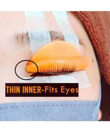 Flex C Lash Lift Pads - Glueless Eyelash Lifting Shields - 5 Sizes - Soft Silicone Pad for Easy Lash Perm - 100+ Applications - Buy Online on GoSupps.com