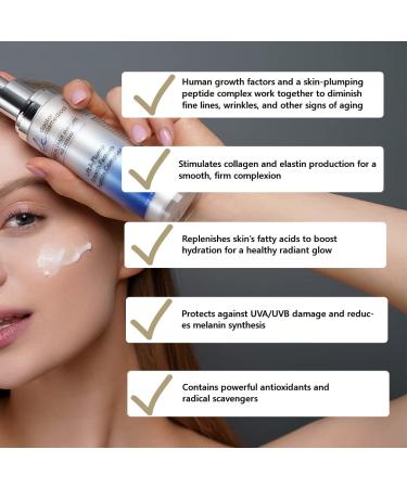 Doctor Cosmedial Lift & Plump Peptide Complex - Professional Grade Non-Oily Daily Face Cream for Instant Glow 1.8 Oz - Buy Online on GoSupps.com