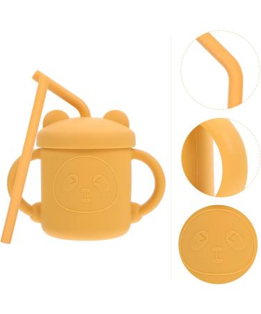 Buy Silicone Sippy Cup Water Bottle - Straw Drinking Cup for Kids | Durable & Safe Silica Gel Sport Bottle - Buy Online on GoSupps.com