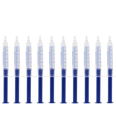 Teeth Whitening Gel Refills 20-30 Mins Teeth Whitener Gels for Sensitive Teeth Whitening Gel Pens Visible Tooth Whitening Effect Professional Clean Stains Teeth Whitening Pen (10Pcs x 3ML)