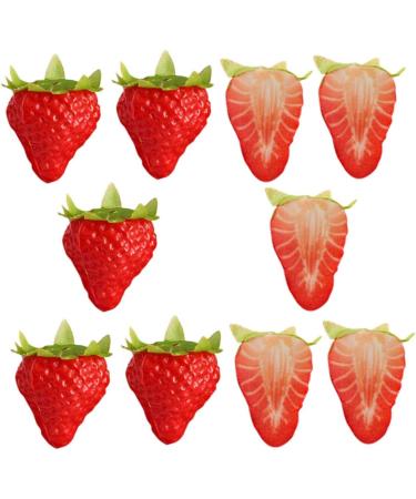 Alipis Fruit Decor 40 Pcs Artificial Strawberry Fruit Home Decor Strawberries Fake Strawberry Lifelike Strawberry Cute Strawberry Stuff Strawberry Birthday Decorations Pvc Props Window As Shownx4pcs 4.00X3.00X3.00CMx4pcs - Buy Online on GoSupps.com