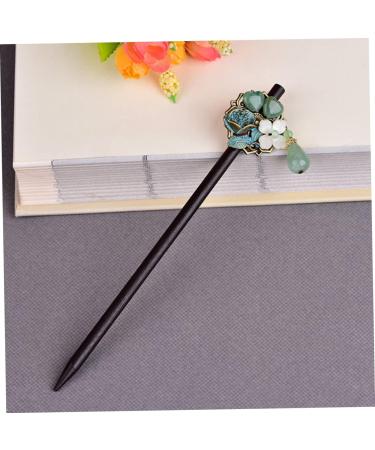 FRCOLOR Hanfu Hairpin Wooden Hair Stick Chinese Retro Hairpins Bun Hair Clip Chinese Bridal Hair Pin Japanese Hair Sticks Chinese Hair Sticks Vintage Classic Bride China - Buy Online on GoSupps.com