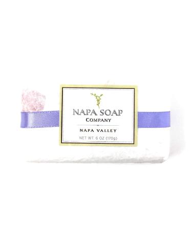Napa Soap Lather In Lavender Hand & Body Bar Soap - Unique Wine Scented Bath Soap for Gentle Skincare Routine - Keeps Your Skin Smooth & Hydrated - All-Natural Handmade Spa Gift for Men & Women