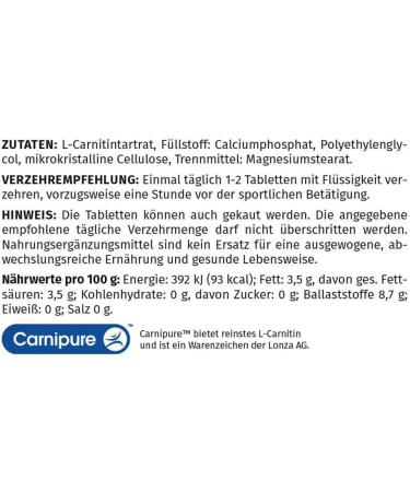 Buy Megamax L-Carnitin 500 mg - 180 Tablets | Supports Fat Metabolism & Energy | Carnipure Quality - Buy Online on GoSupps.com