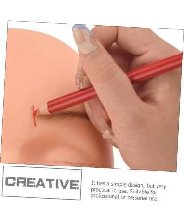 Angoily 1 Set Eyebrow Pencil Miss Perforation Makeup Tools 1 count (Pack of 1) Red - Buy Online on GoSupps.com