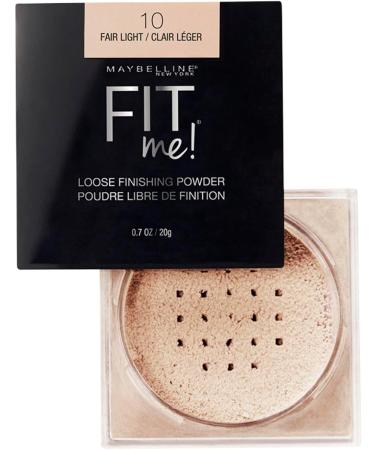 Maybelline Hydrating Lip Gloss With Hyaluronic Acid High Shine for Fuller Looking Lips & New York Fit Me Loose Finishing Powder Fair Light 0.7 oz. 17 Ice LIP GLOSS+ Finishing Powder - Buy Online on GoSupps.com