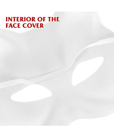 Homoyoyo Cat Masks Set - 10 Unpainted DIY Masquerade Masks for Halloween Cosplay & Costume Parties - Buy Online on GoSupps.com