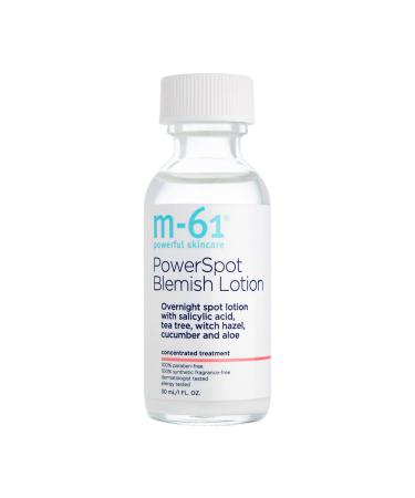 M-61 Powerspot Blemish Lotion- Overnight spot treatment with salicylic  tea tree & camphor