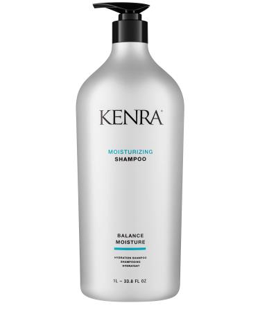 Kenra Moisturizing Shampoo/Conditioner | Balance Moisture | Hydrates For Smooth  Soft  & Shiny Hair | Improves Manageability By Over 50% | Increases Softness & Shine | All Hair Types Shampoo 33.8 Fl Oz (Pack of 1)