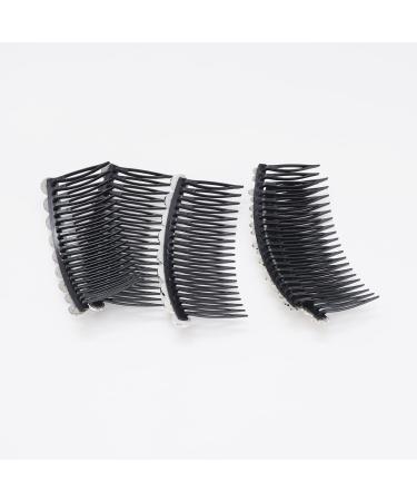 Aoxmas 5PCS 20 Teeth Hair Comb Set with Pearl Flower Rhinestone Buttons - Women's Hair Accessories - Buy Online on GoSupps.com