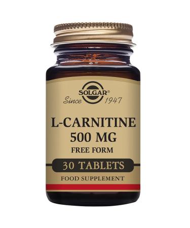 Solgar L-Carnitine 500 mg 30 Tablets