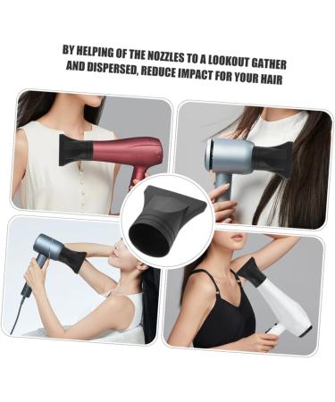 IWOWHERO 4pcs Hair Dryer Accessories Hairdryer Narrow Nozzle Hair Dryer Attachment Dryer Parts Black Plastic - Buy Online on GoSupps.com