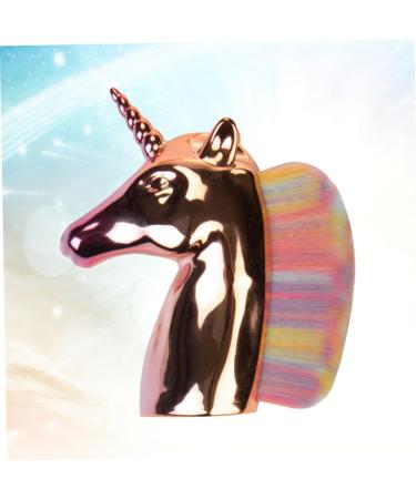FRCOLOR Rainbow Color Make Up Brush Unicorn Makeup Brush - Buy Online on GoSupps.com