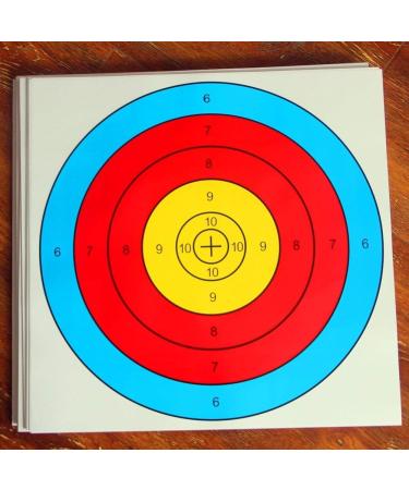 30pcs 16x16 inch Archery Paper Targets - Ideal for Shooting Practice, Outdoor Use & Matches - Great Gift for Arrow Enthusiasts - Buy Online on GoSupps.com