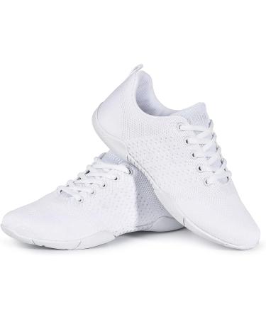 CADIDL Women's White Cheer Shoes | Cheerleading Dance Shoes Size 8 - Buy Online on GoSupps.com