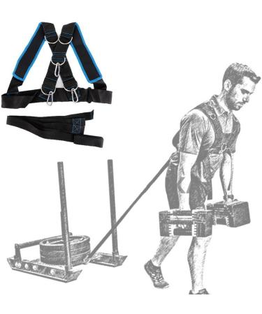 Bands Weight Sled Harness Kits Tire Pulling Harness Fitness Training Workout for Running Sprinting Pulling Speed Training - Buy Online on GoSupps.com