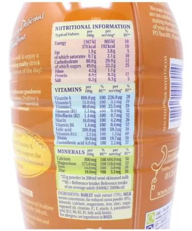 Ovaltine Nutritiously Delicious Original Drink Cocoa Powder Add Milk Pack 800g | Rich in Vitamins and Minerals | Sold by Essential Products - Buy Online on GoSupps.com