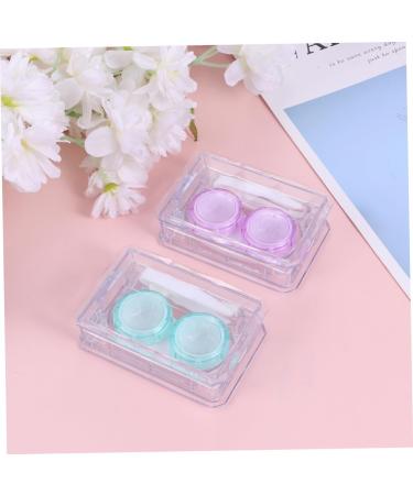 Buy Healvian 4-Piece Mini Contact Lens Case Set - Leak-Proof Tweezers & Lens Holder | Japanese Style | International Shipping - Buy Online on GoSupps.com