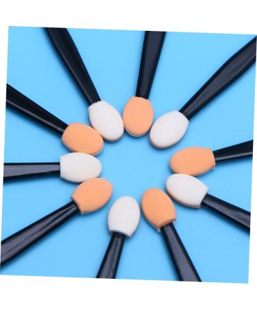 VINTORKY 100pcs Eyeshadow Sponge Esponjas Para Maquillaje Makeup Sponge Brush Double Ended Makeup Brush - Buy Online on GoSupps.com