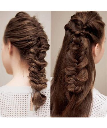 French Hair Styling Clip Stick Bun Maker Braid Tool Hair Accessories Twist Plait Hair Braiding Tool for Women Girls (White 7.3x0.98inch) Attractive Processed - Buy Online on GoSupps.com