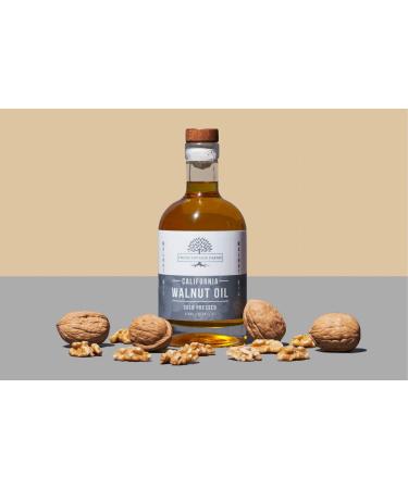Fresh Vintage Farms Walnut Oil - Cold Pressed California Grown | Ideal for Cooking, Baking, Grilling, Dipping & Salads - Buy Online on GoSupps.com