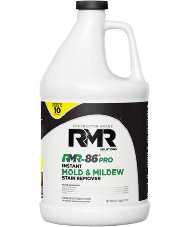 RMR-86 Pro Instant Mold Stain & Mildew Stain Remover - Contractor Grade Cleaning Solution, Professional Quality Formula, Odor Removal, 1 Gallon 128 Fl Oz (Pack of 1) - Buy Online on GoSupps.com