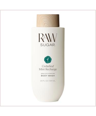 RAW SUGAR Body Wash 20 fl oz Rosemary Mint Uplift Rosemary Mint Uplift 20 Fl Oz (Pack of 1)